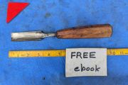 1" Woodcarvers Gouge by Ward &amp; Payne.