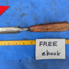 1" Woodcarvers Gouge by Ward & Payne.
