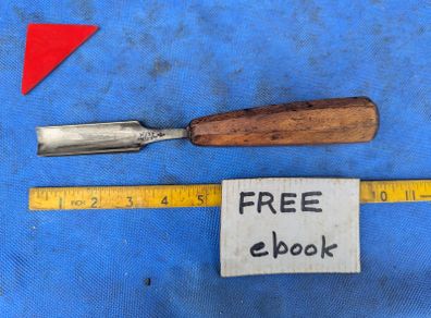 1" Woodcarvers Gouge by Ward & Payne.