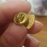 Vintage EIF Hockey collectable pin. Image 4