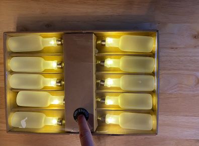 Bottle hanging lights