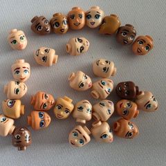 Lego Friends head pieces