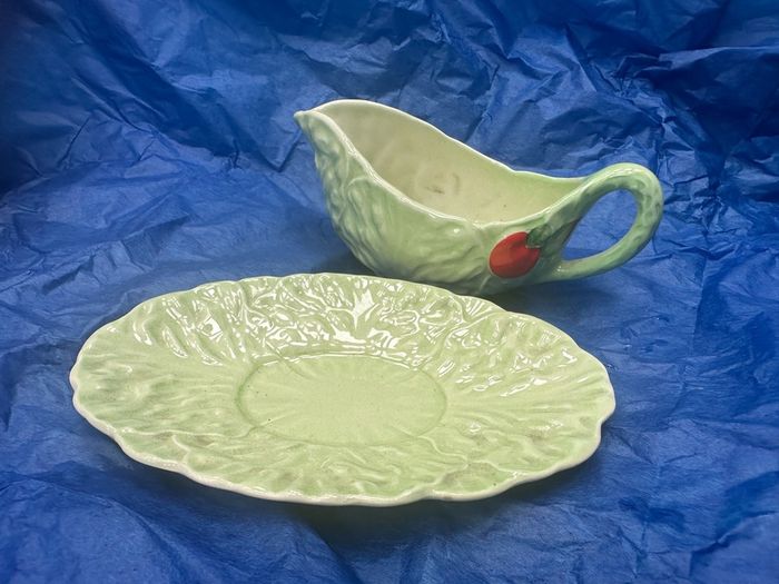 Salad Plate & Jug - Carlton ware