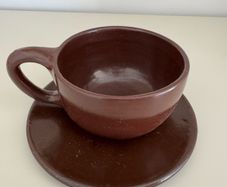 Mexican cup saucer