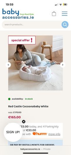 Cocoonababy Redcastle