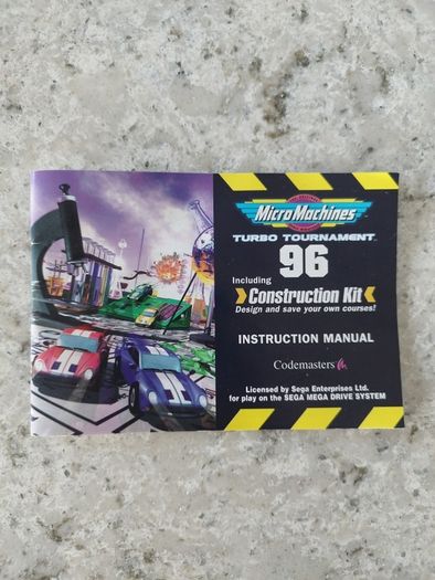 Micro Machines Turbo Tournament 96 - Sega Megadrive