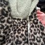 Animal Print Hooded Lounge Jacket Image 3