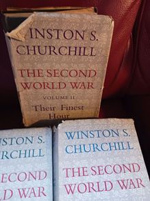 Winston Churchill/ The 2nd World War/ Vol.2/3/4/5/6/ 1949- 1953