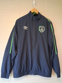 Ireland Jacket. Official Umbro Ireland Football Track Jacket. Collect In Dublin Or Receive Via Post.