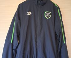 Ireland Jacket. Official Umbro Ireland Football Track Jacket. Collect In Dublin Or Receive Via Post.