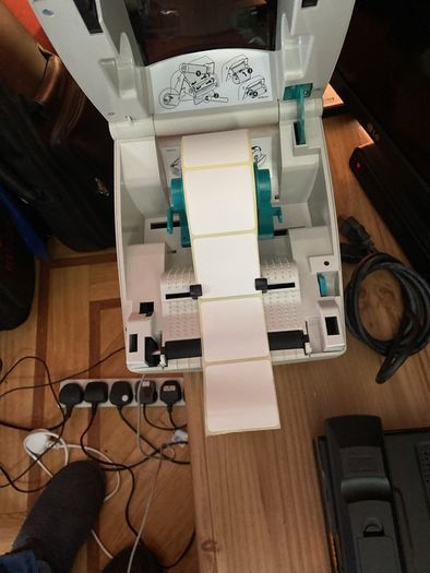 Zebra label printer