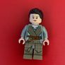Lego Starwars Rey Dark Tan Tied Robe Minifigure Image 3