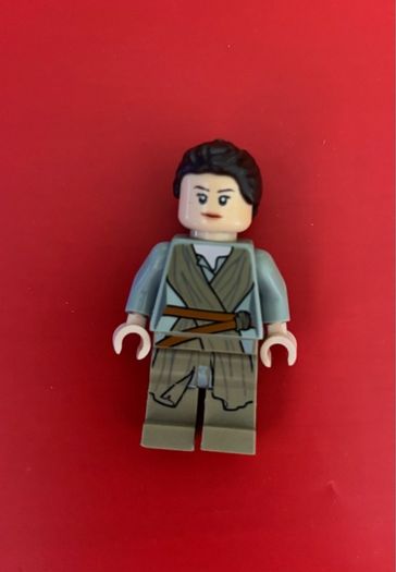 Lego Starwars Rey Dark Tan Tied Robe Minifigure