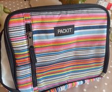 PackIt Freezable Classic Lunch Box / Cool Bag. Multi-Stripe