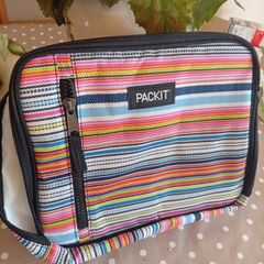 PackIt Freezable Classic Lunch Box / Cool Bag. Multi-Stripe