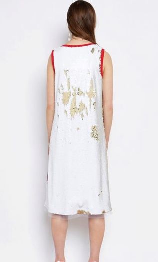 Joanne Hynes the carousel dream printed sequinned dress