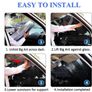 Car Windshield Cover, Car Sun Shade Protection, Interior Sun Shades, Universal Anti Uv Front Folding Sun Shade Sun Visor For Car, 150 X 80 Cm Image 6