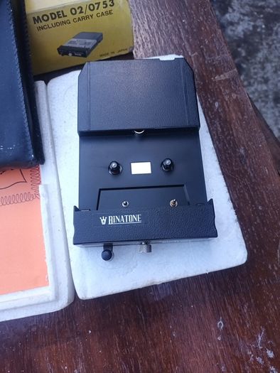 antique Binatone mini cassette adaptor