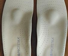 Mens Orthopedic Leather Insoles