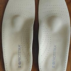 Mens Orthopedic Leather Insoles