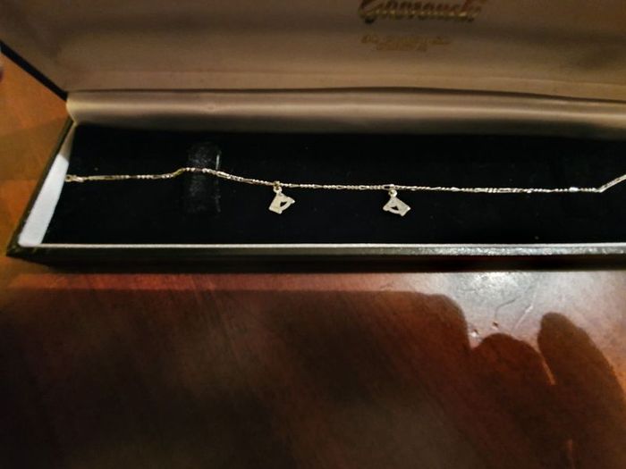 Silver horse head charm bracelet