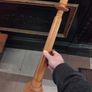 Large Wooden Candle Sticks Image 5