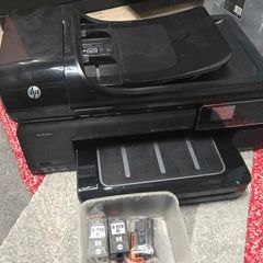 HP 7500a wide A3 Printer + 3 black ink cartridges