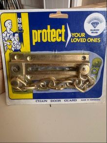 Security door Chain Guard