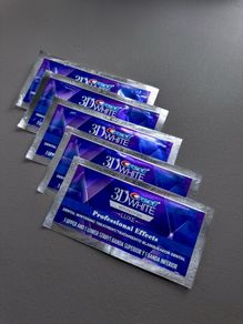 5 Pouches whitening strips