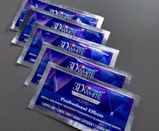 5 Pouches whitening strips