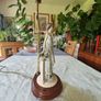 Vintage Italian lamp female figure Image 6