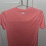 Under Armour Tech Twist Crew Neck T-Shirt XS Coral Image 5