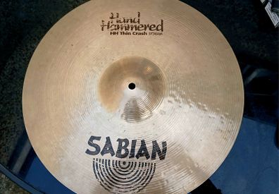 sabian 17" hh thin crash