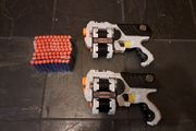 2 XSHOT Nerf Guns + New Darts