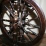 Antique Unique  Spinning Wheel H-32" Image 6