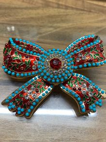 Large Diamante Brooh