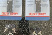 Delsey suitcase locks X 2