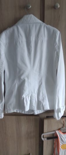 Esprit blazer white buttons uk 8