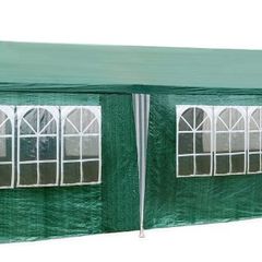 Gazebo Party Tent, Garden Tent, Event Gazebo - 3 x 9 m, with 8 Side Panels