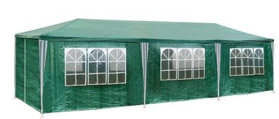 Gazebo Party Tent, Garden Tent, Event Gazebo - 3 x 9 m, with 8 Side Panels