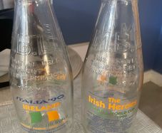 Italia 90 Ireland Milk Bottles