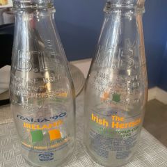 Italia 90 Ireland Milk Bottles