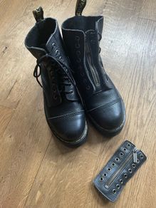 Leather dr martens 1460 boots 5.5