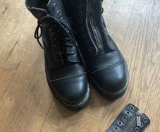 Leather dr martens 1460 boots 5.5