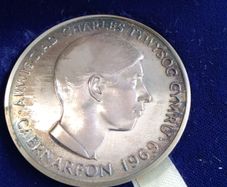 Prince Charles  Silver Medal