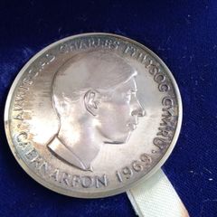 Prince Charles  Silver Medal