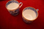 Antique1840's "Copeland Spodes/Itallian England" Coffee Cups