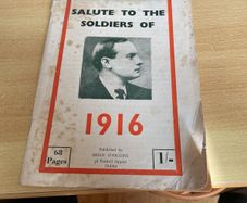 Salute To The Soldiers of 1916 Wolfe Tone Annual 1960