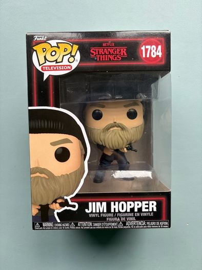 Funko Pop - Jim Hopper 1784 - Stranger Things - Vinyl Action Figure