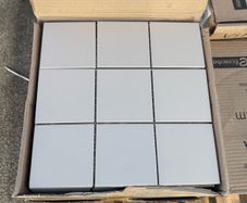 Joblot Tile Ivory Mosaic Anti Slip R11